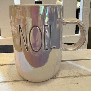 Rae Dunn Iridescent Noel Mug